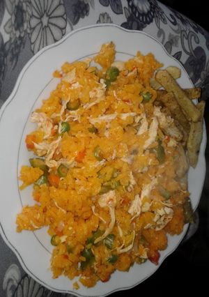 Una foto de Arroz con pollo de kokoriko