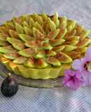 Tarta de higos con crema pastelera de limón🌺