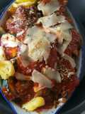 Timun zucchini //timun jepang dan beef saos bologenese keju
