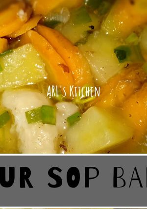 Foto resep Sayur Sop Bakso