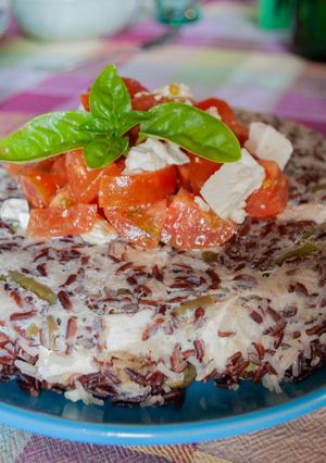 Foto di Timballo di riso rosso e basmati