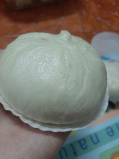 Hình của món Bánh bao ăn sáng mùa cách ly xã hội.