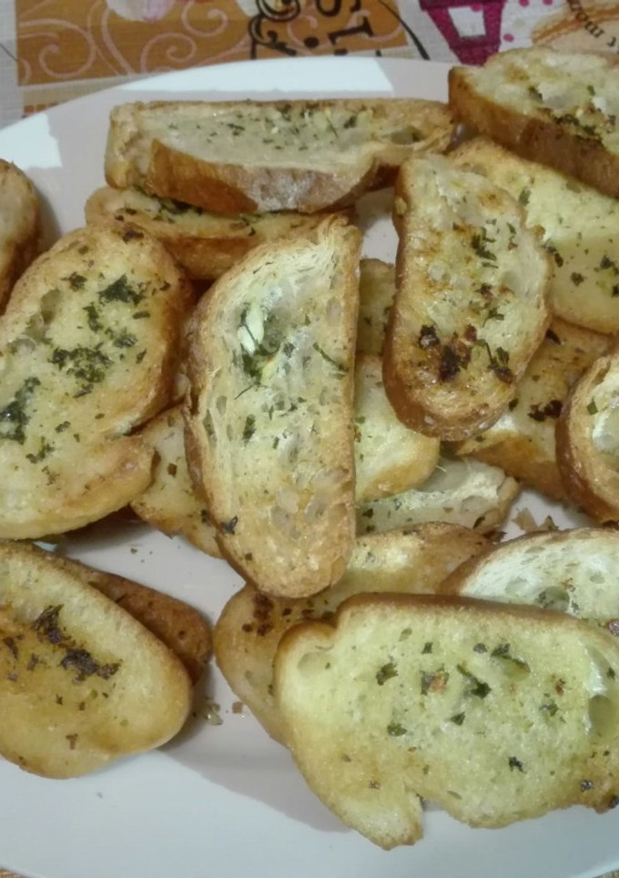Una foto de Pan de ajo