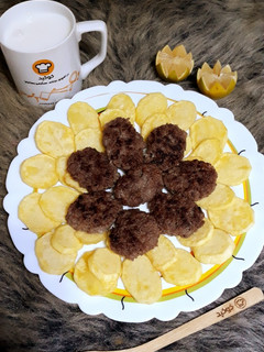 عکسی از دستور خوراک ساده با گوشت چرخکرده