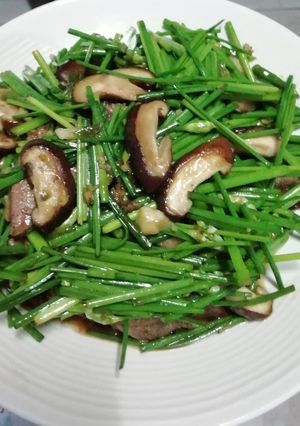 รูปของ ผัดดอกไม้กวาดเห็ดหอมสด #กินผักรักสุขภาพ4
