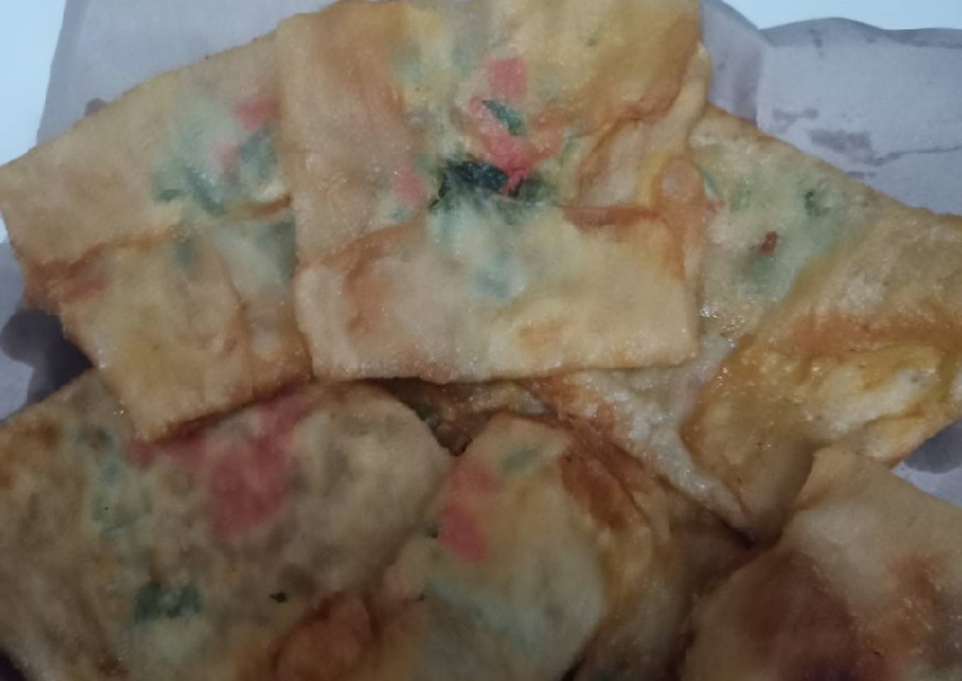 Martabak telor mini