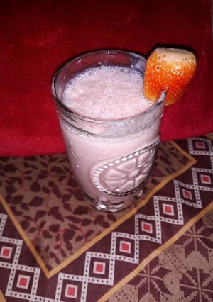A picture of Strawberry Milk Shake.
