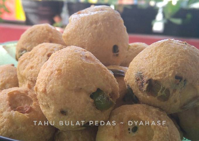 Resep Tahu Bulat Pedas Oleh Dyah Asf Cookpad