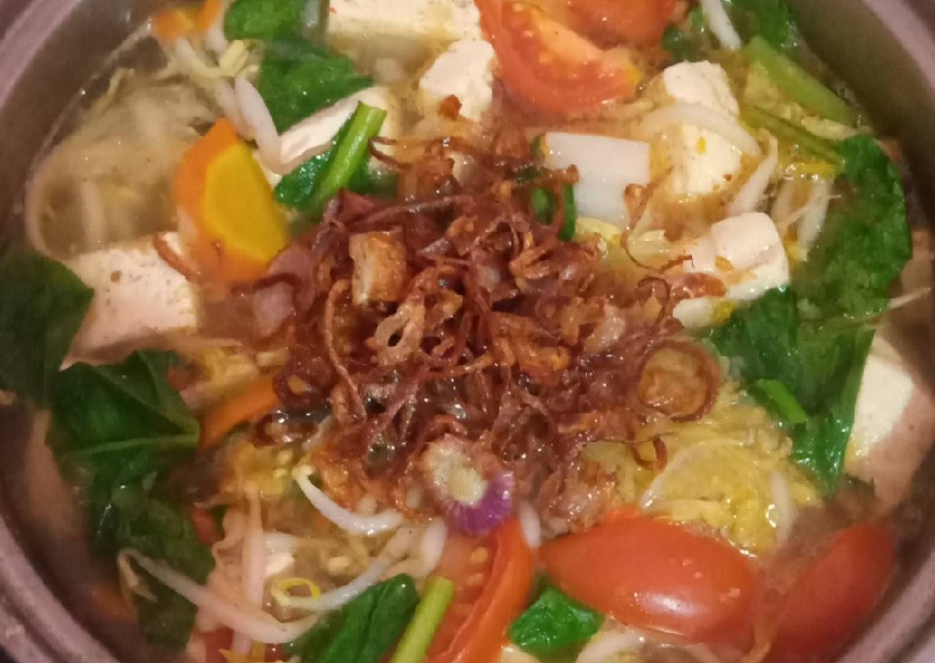 Sup sayur pedas