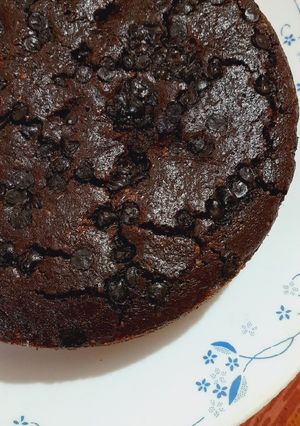 A picture of Rice flour chocolate cake (Gluten free).