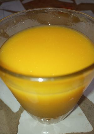 A picture of Mango juice.