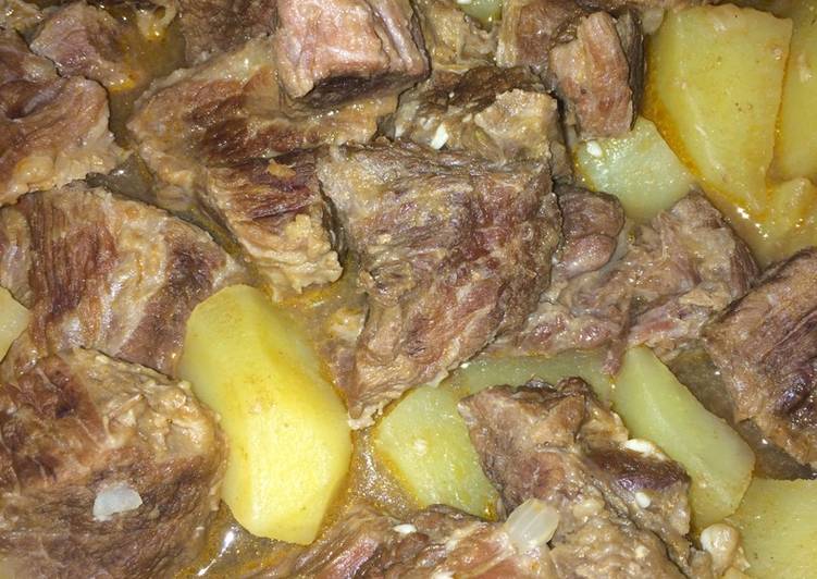 Carne de Panela com Batata - Tudogosreceitas