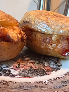 Una foto de Papas rellenas
