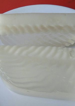 Hình của món Rau câu dừa.