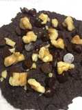 Galleta de chocolate al microondas
