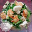 Tumis Sawi Tahu Udang