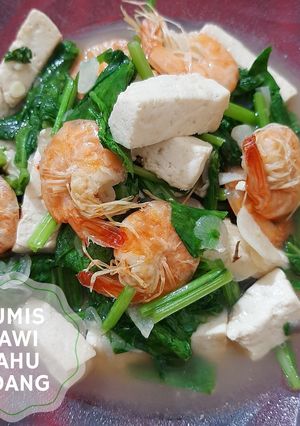 Foto resep Tumis Sawi Tahu Udang