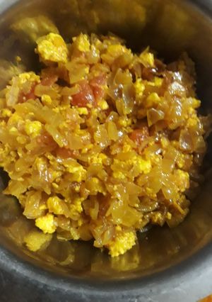 A picture of Paneer bhurji.
