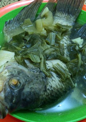Foto resep Sup Ikan Gurami Sawi Asin