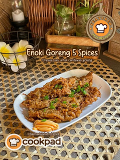 Gambar Enoki Goreng 5 Spices