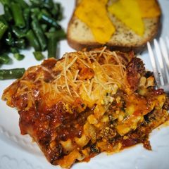 A picture of Gluten and Dairy Free Lasagna.