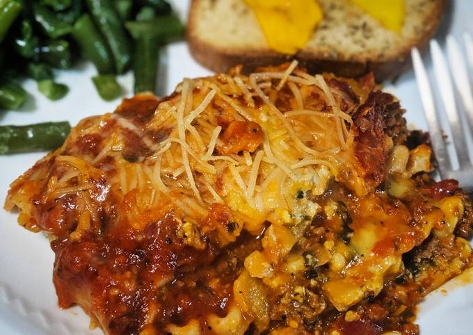 Steps to Make Super Quick Homemade Gluten and Dairy Free Lasagna