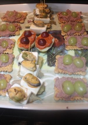 Foto principal de Aperitivos con galletas