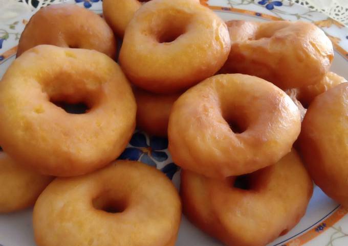 Donat kentang lembut didalam