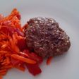 Hamburguesas caseras con ensalada 🍔