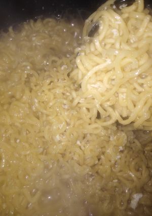 A picture of Indomie noodles 🍜.