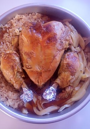 صورة لوصفة دجاج محمر في الفرن باللبن 🐔