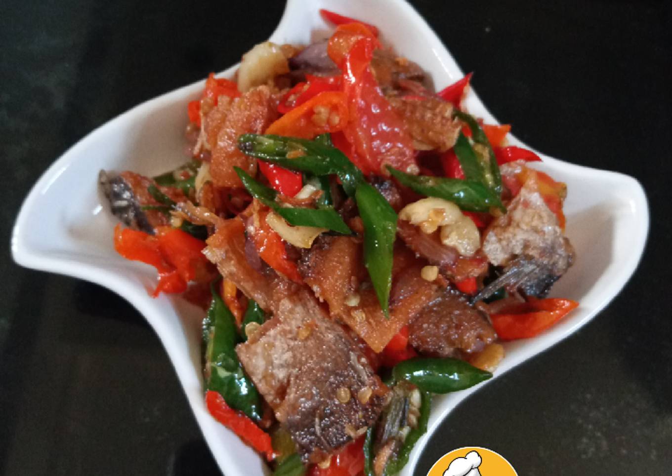 Cara Gampang Menyiapkan Tumis Ikan Asin Gabus, Sempurna