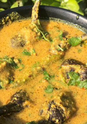 A picture of Peanut Brinjal.
