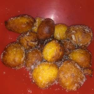 Buñuelos de zapallos coreanos dulces
