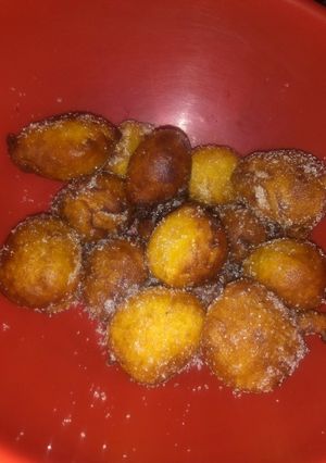 Una foto de Buñuelos de zapallos coreanos dulces