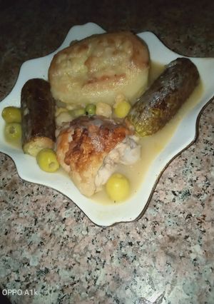 صورة لوصفة دولمة بطاطا و كوسة