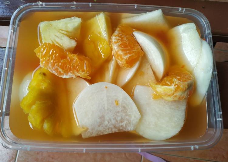 Bumbu Asinan buah segar pedas asem manis | Resep Membuat Asinan buah segar pedas asem manis Yang Sempurna