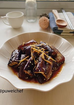 和風漬茄 的食譜成品照片