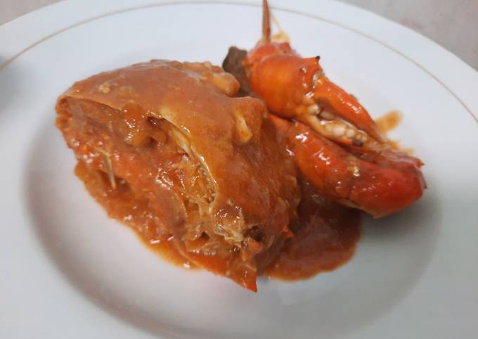 Kepiting telur asam manis