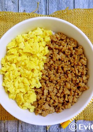 Foto resep Chicken Soboro Don / ayam cincang ala Jepang