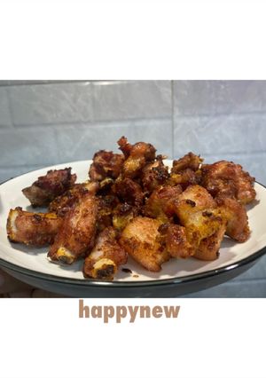 A picture of Sour Pork (Moo Som).