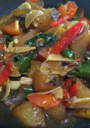 Foto resep Oseng kikil