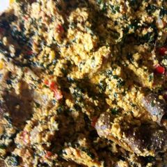 A picture of Groundnut soup.