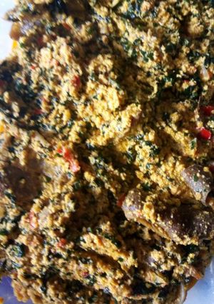 A picture of Groundnut soup.