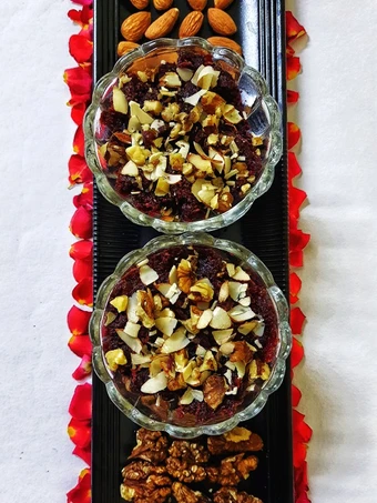 Recipe Beetroot apple halwa the Delicious Appealing