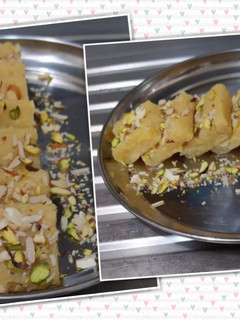 ஜாமுன் பர்ஃபி செய்முறை முக்கிய புகைப்படம்