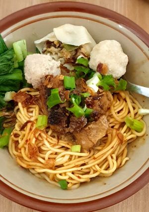 Foto resep Mie ayam yamin