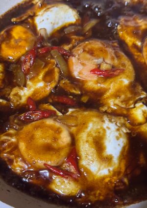 Foto resep Telur Masak Saus