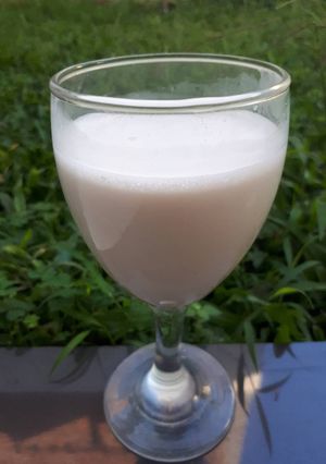 Foto resep Susu almond (raw)