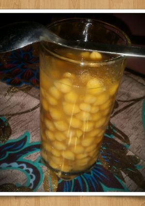 صورة لوصفة بليلة الحمص